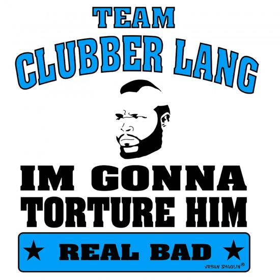 Mens Rocky III Clubber Lang Quote Regular Fitted Vest Top 