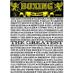 Mens Boxing Nicknames All Stars Regular Fitted Vest Top 
