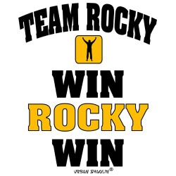 Mens Rocky Film Quote Win Rocky Win Regular Fitted Vest Top 