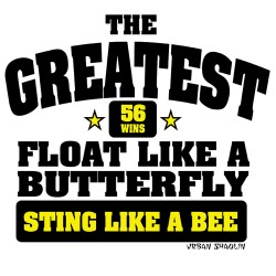 Mens Muhammad Ali The Greatest Regular Fitted Vest Top 