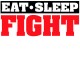 Mens Eat Sleep Fight Regular Fitted Vest Top 