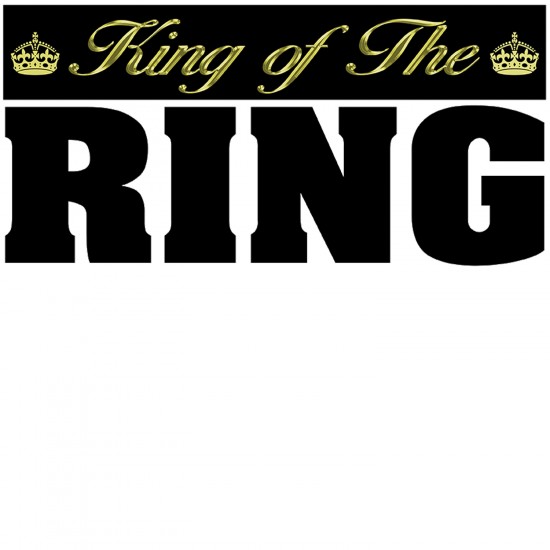 Mens Boxing King Of The Ring Regular Fitted Vest Top 