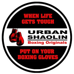Mens Boxing When Life Gets Tough Regular Fitted Vest Top 