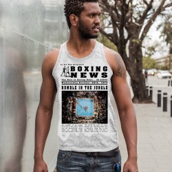 Mens Muhammad Ali VS George Foreman Boxing Fitted Vest Top