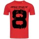 Lucky Number 8 Regular Fitted T-Shirt