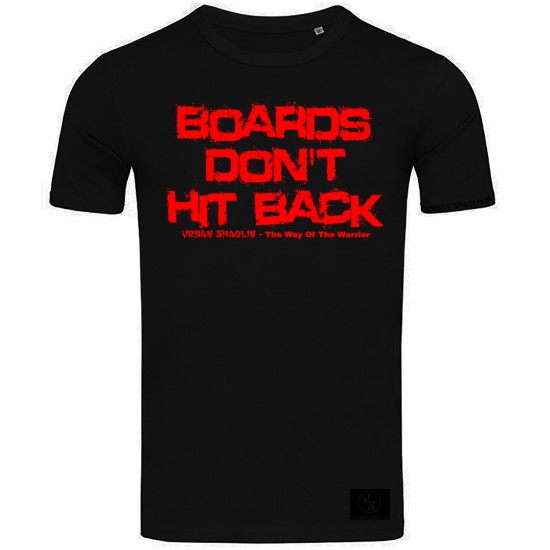 Boards Don't Hit Back Fitted T-Shirt