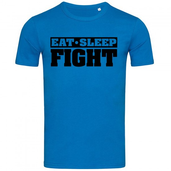 Eat Sleep Fight Regular Fitted T-Shirt