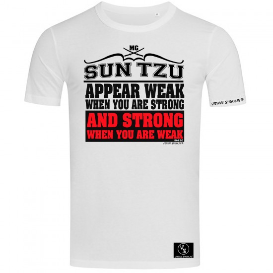  Sun Tzu Appear Weak Fitted T-Shirt