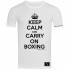 Keep Calm Boxing Fitted T-Shirt