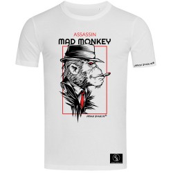 Assassin Mad Monkey Fitted T-Shirt