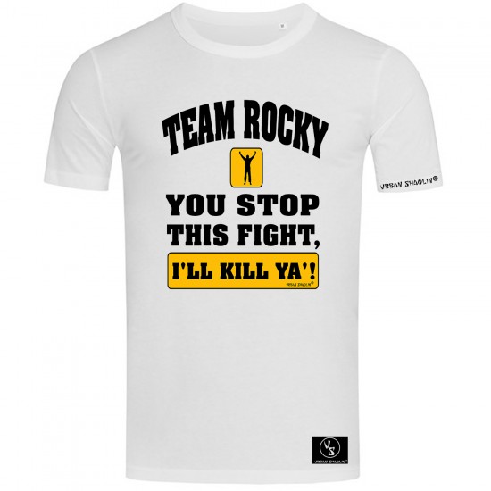 Rocky 2 Stop This Fight Quote Fitted T-Shirt