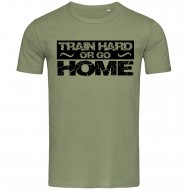 Train Hard Fitted T-Shirt