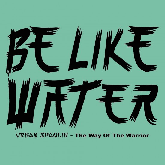 Be Like Water Regular Fitted T-Shirt