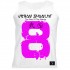 Lucky Number 8 Vest Top 