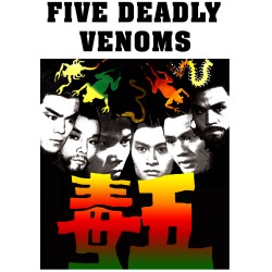 Mens Five Deadly Venoms Regular Fitted Vest Top 