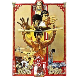 Mens Enter The Dragon Film Regular Fitted Vest Top 