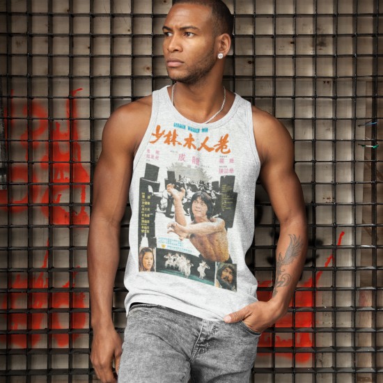 Mens Jackie Chans Shaolin Wooden Men Regular Fitted Vest Top 
