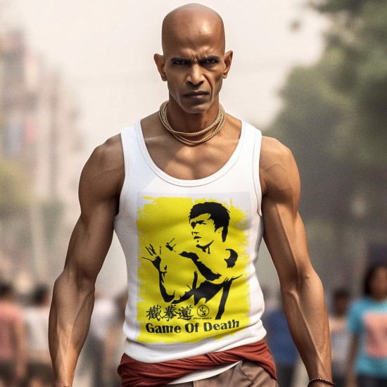 Mens Game Of Death Regular Fitted Vest Top 