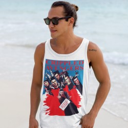 Mens Crippled Avengers Regular Fitted Vest Top 