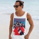 Mens Crippled Avengers Regular Fitted Vest Top 