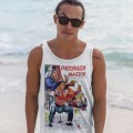 Mens Jackie Chan Vest Tops