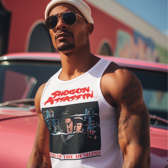 Mens Shogun Assassin Land Of The Demons Regular Fitted Vest Top 