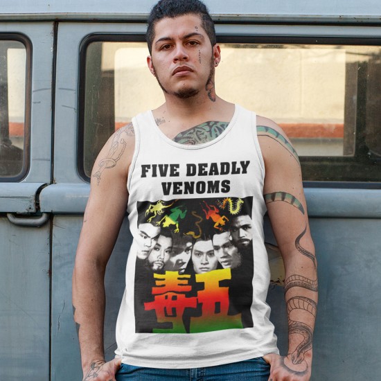 Mens Five Deadly Venoms Regular Fitted Vest Top 