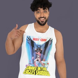 Mens  Jackie Chan Snake in the Eagle's Shadow Regular Fitted Vest Top 