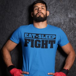 Eat Sleep Fight Regular Fitted T-Shirt