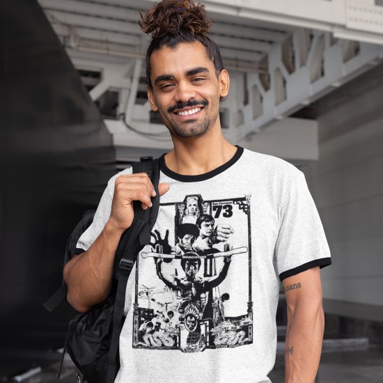 Bruce Lee Inspired Enter The Dragon Regular Fitted T-Shirt