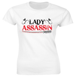 Lady Assassin Fitted T-Shirt