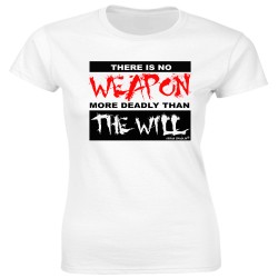 Deadly Weapon Fitted T-Shirt