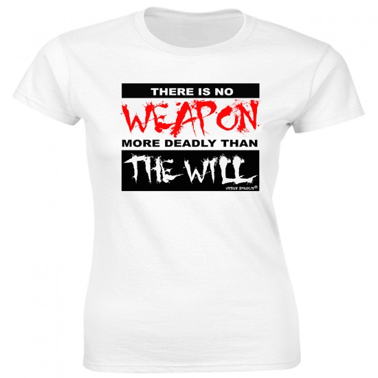 Deadly Weapon Fitted T-Shirt