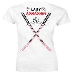 Lady Assassin Fitted T-Shirt