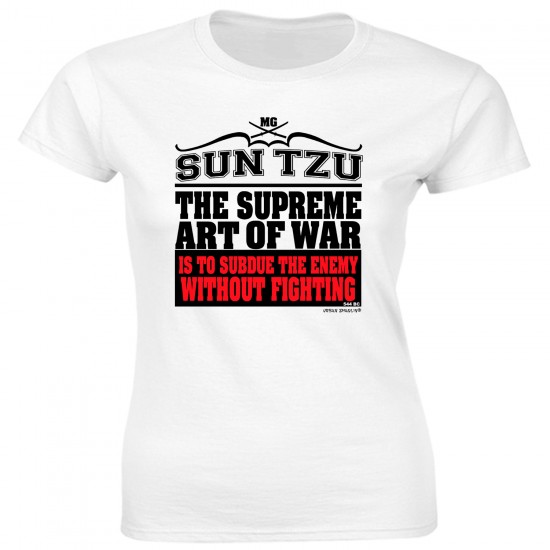 Sun Tzu Supreme Art of War Fitted T-Shirt