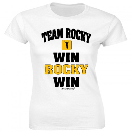 Rocky II Win Rocky Win  Fitted T-Shirt