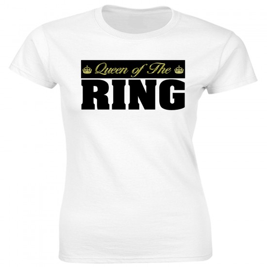 Queen of the Ring Fitted T-Shirt