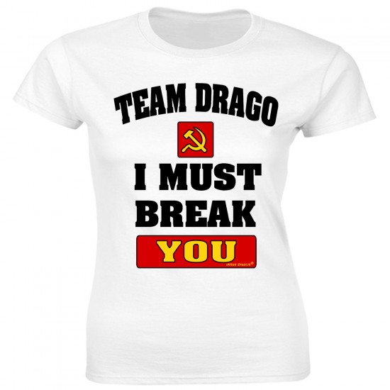 Rocky IV I Must Break You Fitted T-Shirt