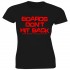 Boards Don't Hit Back Fitted T-Shirt