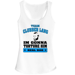 Rocky III Clubber Lang Quote Fitted  Vest Top 