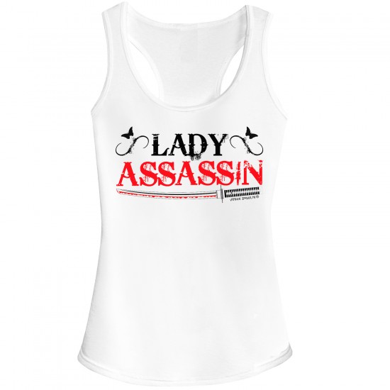 Lady -Assassin Fitted Vest Top 